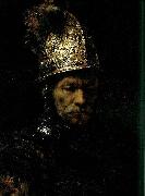 REMBRANDT Harmenszoon van Rijn Man in a Golden helmet, Berlin France oil painting reproduction